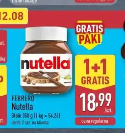 ALDI Nutella oferta