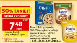 Auchan Musli lub granola Nestle oferta