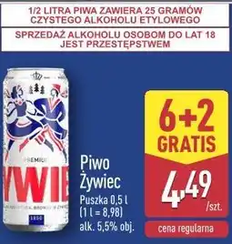 ALDI Piwo Żywiec w puszce oferta