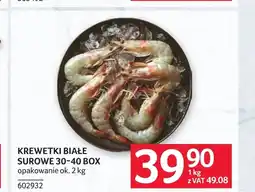Selgros Krewetki Białe oferta