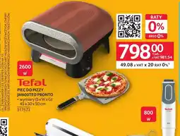 Selgros Piec do pizzy Tefal oferta