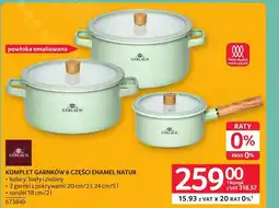 Selgros Zestaw garnków Gerlach oferta