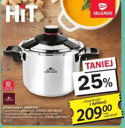 Selgros Szybkowar Gerlach oferta
