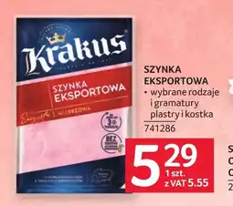 Selgros Szynka Krakus oferta
