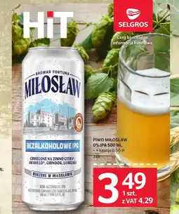 Selgros Piwo Miłosław oferta