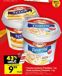 Twój Market Twaróg sernikowy Président oferta
