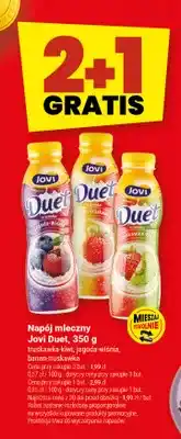 Twój Market Napój mleczny Jovi Duet jagoda-wiśnia oferta