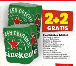 Twój Market Piwo Heineken 4-pak oferta
