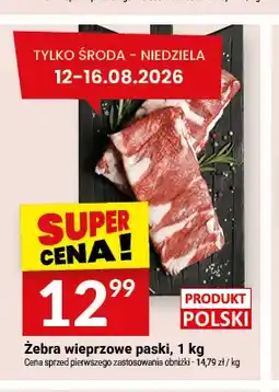 Twój Market Żebra wieprzowe paski oferta