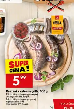 Twój Market Kaszanka extra na grilla Białecki Wędzarnia oferta