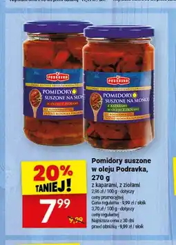 Twój Market Pomidory suszone w oleju z ziołami Podravka oferta
