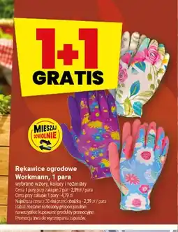 Twój Market Rękawice ogrodowe Workmann oferta