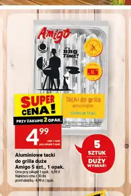 Twój Market Aluminiowe tacki do grilla duże Amigo oferta