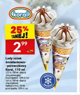 Twój Market Lody rożek śmietankowo-porzeczkowy oferta