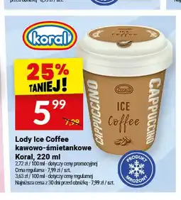 Twój Market Lody Ice Coffee kawowo-śmietankowe oferta