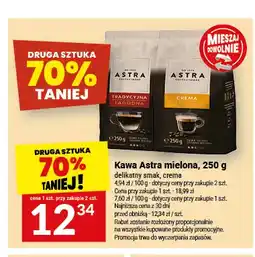Twój Market Kawa mielona Astra Tradycyjna Łagodna oferta