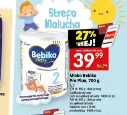 Twój Market Mleko modyfikowane Bebiko Pro Plus 2 oferta