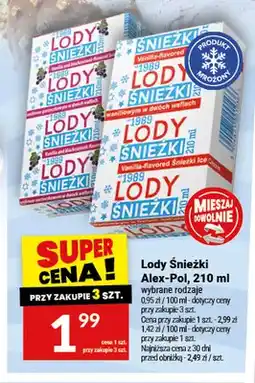 Twój Market Lody Śnieżki Alex-Pol oferta
