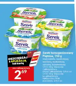 Twój Market Serek homogenizowany stracciatella Piątnica oferta