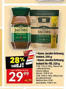 Twój Market Kawa rozpuszczalna Jacobs Krönung oferta