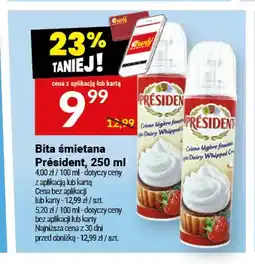 Twój Market Bita śmietana Président oferta