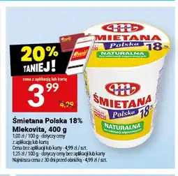 Twój Market Śmietana Polska Mlekovita 18% oferta