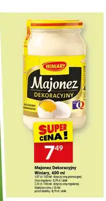 Twój Market Majonez Dekoracyjny Winiary oferta