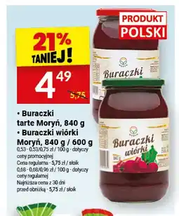 Twój Market Buraczki tarte Moryń oferta