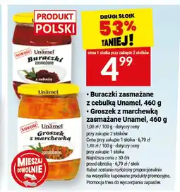 Twój Market Buraczki zasmażane z cebulką Unamel oferta