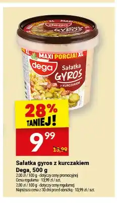Twój Market Sałatka gyros z kurczakiem Dega oferta