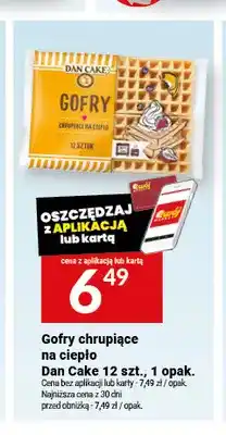 Twój Market Gofry chrupiące na ciepło Dan Cake oferta
