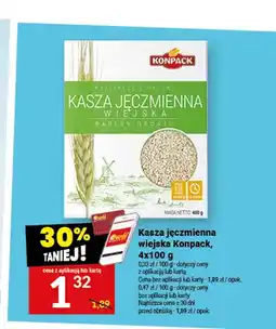 Twój Market Kasza jęczmienna wiejska Konpack oferta