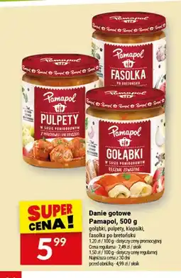 Twój Market Danie gotowe Pulpety w sosie pomidorowym Pamapol oferta