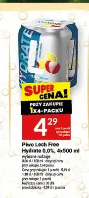 Twój Market Piwo bezalkoholowe Lech Hydrate oferta