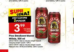 Twój Market Piwo Beczkowe Mocne Wiśnia oferta