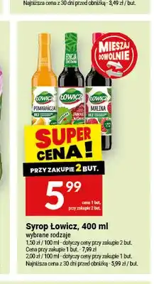 Twój Market Syrop Łowicz Malina oferta