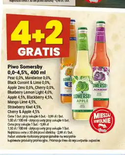 Twój Market Piwo bezalkoholowe Somersby Pear oferta