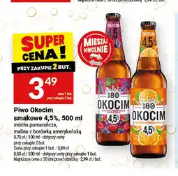 Twój Market Piwo Okocim mocna pomarańcza oferta