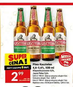 Twój Market Piwo Kasztelan Niepasteryzowane oferta