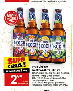 Twój Market Piwo bezalkoholowe Okocim mango z marakują oferta