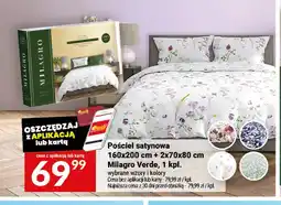 Twój Market Pościel satynowa Milagro Verde oferta