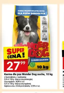Twój Market Karma dla psa Wonder Dog sucha z kurczakiem oferta