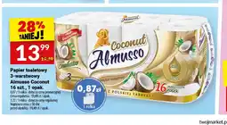 Twój Market Papier toaletowy 3-warstwowy Almusso Coconut 16-pak oferta