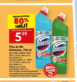 Twój Market Płyn do WC Domestos oferta
