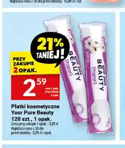 Twój Market Płatki kosmetyczne Your Pure Beauty 120-pak oferta