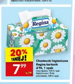 Twój Market Chusteczki higieniczne Regina kartonik A'96 oferta