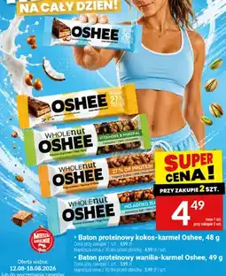 Twój Market Baton proteinowy kokos-karmel Oshee oferta
