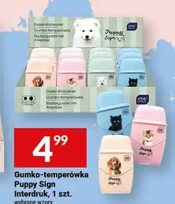 Twój Market Gumko-temperówka Puppy Sign Interdruk oferta