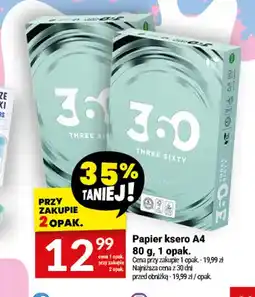 Twój Market Papier ksero A4 Three Sixty oferta