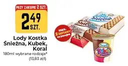 Społem Częstochowa Lody Kubek oferta
